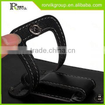 Classics Filp up and Down pu Leather With Waist Hang Phone Case for Sony Xperia go St27i photo-4