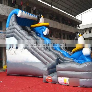 dophin inflatable bouncy castle water slide