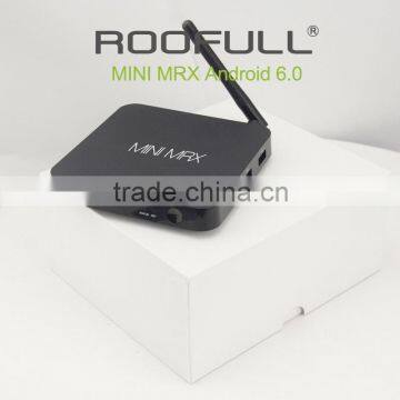 Amlogic S905x TV Box mini MRX Mali-450 Up To 750Mhz CPU Lollipop OS Quad Core Android TV Box 4K Ultra HD2.0