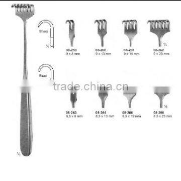 BONE RETRACTORS AND RETRACTORS