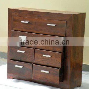 WOOD DRAWER CHEST