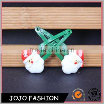 2016 New coming kids Christmas santa claus spring hair clip kid hair accessory                        
                                                                                Supplier's Choice