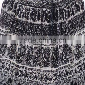 Cotton 2016 Latest Pattern Dancing Skirts Wear / Penal Printed Best Quality Indian Skirts Wear photo-2