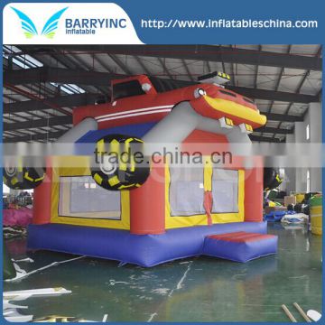 Amazing big jumping house for children playground , Car inflatable bouncer