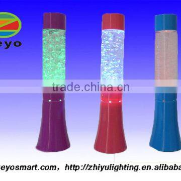 Beautiful light from glitter gift lamp uses for daily and work/Desk rocket lava lamp/floating lamps/glitter lamp