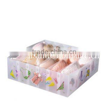 Recycle stackable sundries storage basket for women