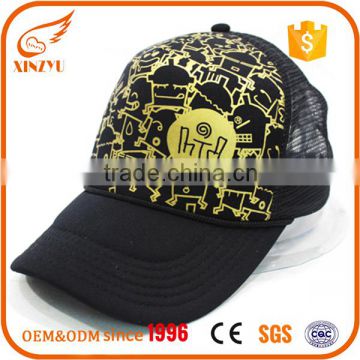 New custom cheap wholesale printed hats trucker baseball mesh caps