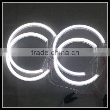 wholesale 7000K white SMD LED HALO rings head lamp light A+B light kits for bmw e46 42SMD led angel eyes