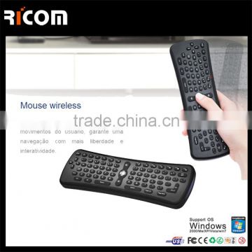 Wireless RF Mini Keyboard with Fly Mouse for Set Top Box--T6--Shenzhen Ricom