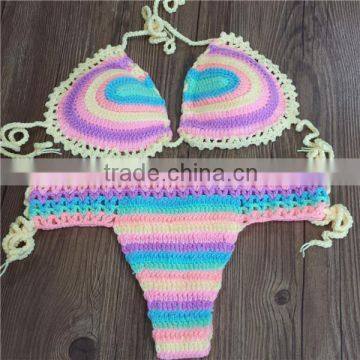 Hand Crocheted Bikini Bralette