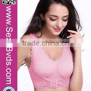 Cheap Wholesale Sports Bra Fitness Yoga Bra High Quality Pink