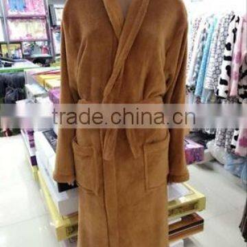 2016 Hot Selling Sexy and Cheap Coral Fleece Bathrobe in China Supplie photo-5