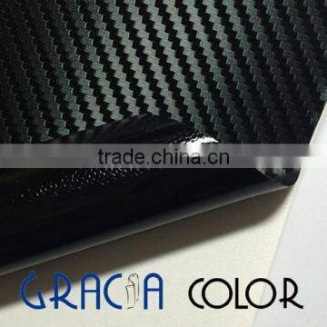 Glossy/Matt White Eco Solvent Large Format Printing Material Carbon Fiber Car Wrap Vinyl