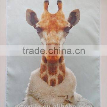 sublimation animal printing microfibre tea towels