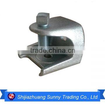 Square steel bolts malleable iron beam clamp