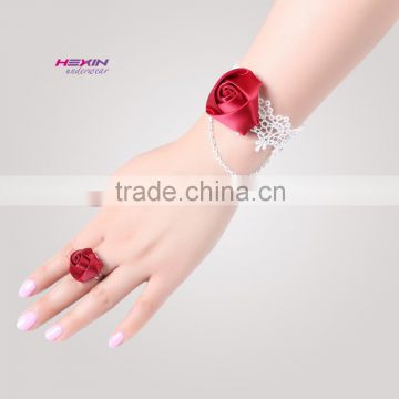 Latest Trendy Style Red Rose Simple Design Fancy Bangles Wedding Chura