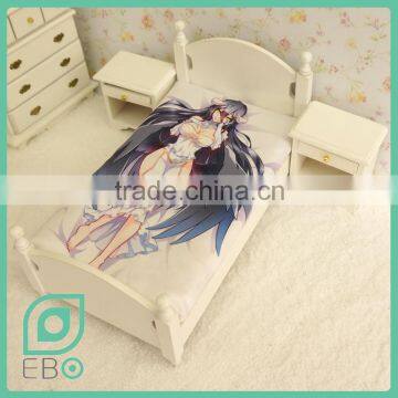 3d bed sheet bed linen bedsheet factory anime custom bed sheets Overlord Albedo