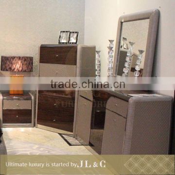 Luxury bedroom New design 2014 JB75-05 High Quality Modern furniture bedroom set drawer chest from JLC furniture