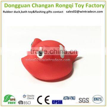 Wholesale vinyl small animal rubber new bath toy