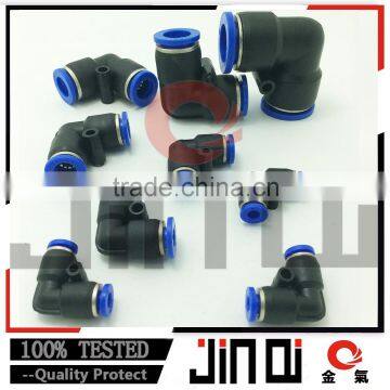 made in china pneumatic elbow PU pipe plastic fitting