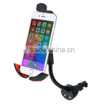 Universal Car Charger Holder With Dual-USB Port photo-6