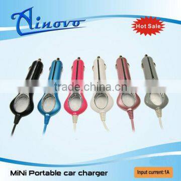 2016 New! 8pin USB car charger 5V 1A, car charger for iphone 5