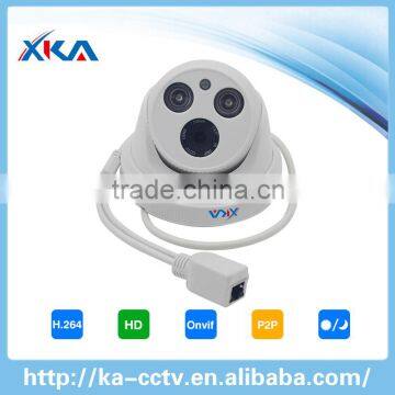 1.0 Megapixel Dome IP Camera Auto Focus Support Onvif Protocol