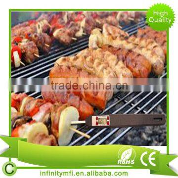 INTL8810AB Black Instant Read Digital Cooking Stainless Thermometer With Long Probe For Food Meat Candy And Bath Water photo-5