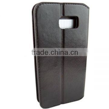 PU Leather Case for Samsung Galaxy s6 Edge,fold Leather Case for Samsung,card Holder Csae for Samsung Galaxy