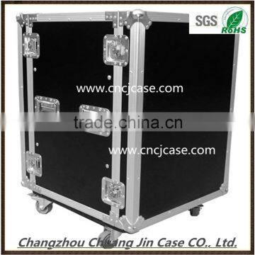 Nice black aluminum instrument case with inside customize