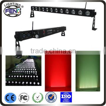 dmx light bar 12pcs*10w RGBW led