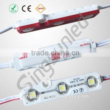 Singsunled private mold 3 chips IP68 waterproof 5050 injection led module