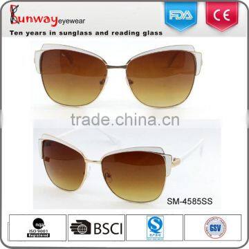 SM-4585SS Wholesale Sunglasses 2016 Women Fashion Metal Polarized Sunglasses Supplier's Choice