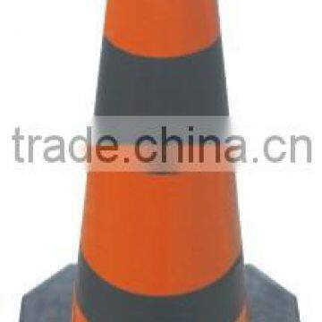 700mm Red & Black Road Traffic Cone