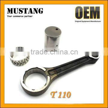 Motorcycle Connecting Rod in 20CR Material, Connecting Rod Kit for T 110 Motorcycle,Connecting Rod +Bearing+ Crank Pin