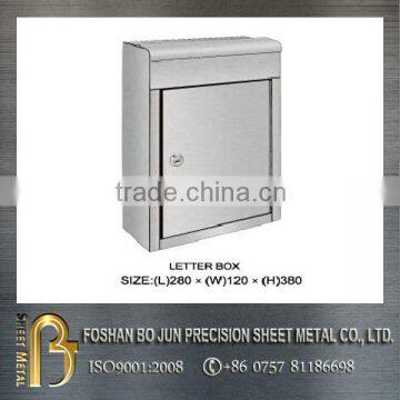 China Manufacturer Custom Modern Stainless Steel Mailbox photo-1