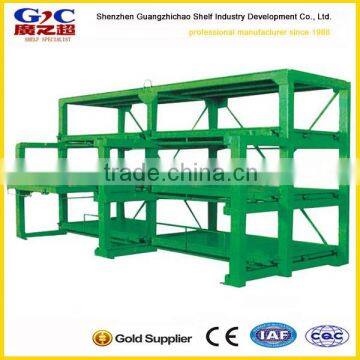 three posts fully opened heavy duty drawer type mould rack