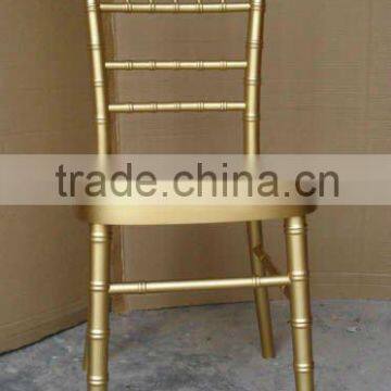 UK Style Gold Wooden Chiavari Chair for Wedding