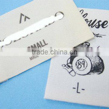 Cloth Jeans Silk Screen Printing Clothing Labels