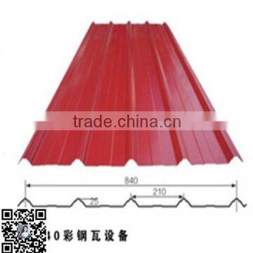 Zinc Galvanizing Plant Roofing Board Cold Roll Forming Machine