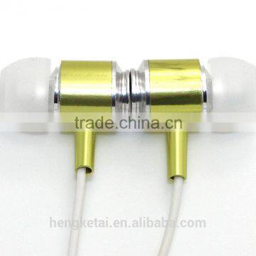 2016 Trending Products Metal Earphone Without Mic Colorful photo-2