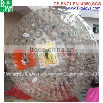 Fun Aqua Zorbing Ball , Inflatable Zorb Ball , Water Zorb Ball for Sale