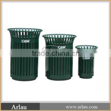 Hot-sale metal dustbin single trash can