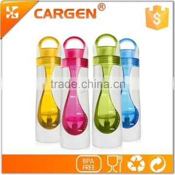 Logo customized sport travel 500ml tea water bottle