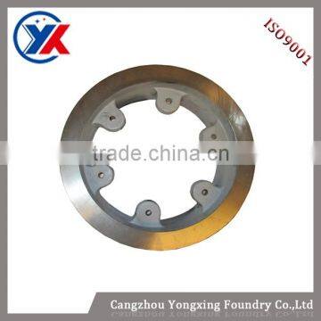 lift wheels, iron cast elevator traction sheave, castings for lift