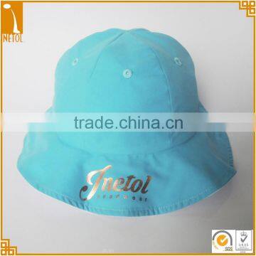 2016 portable lady hat sun protection hat custom bucket hats in different colors with bag