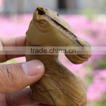 Natural healing stone carving ,hand carved animals for decora