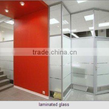 glass partition wall