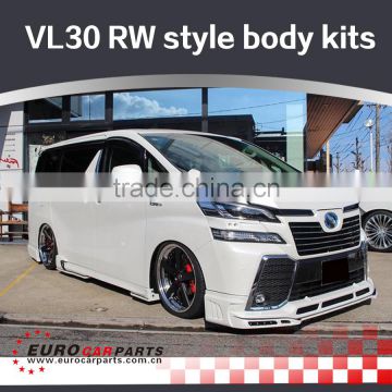 for Vellfire Rowen body kits fit for Vellfire 30 to Ro-wen style FRP material Rowen body kits