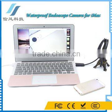 7mm Lens 6 LED USB IP66 Waterproof Pipe Inspection Camera 10m for iMac Laptop